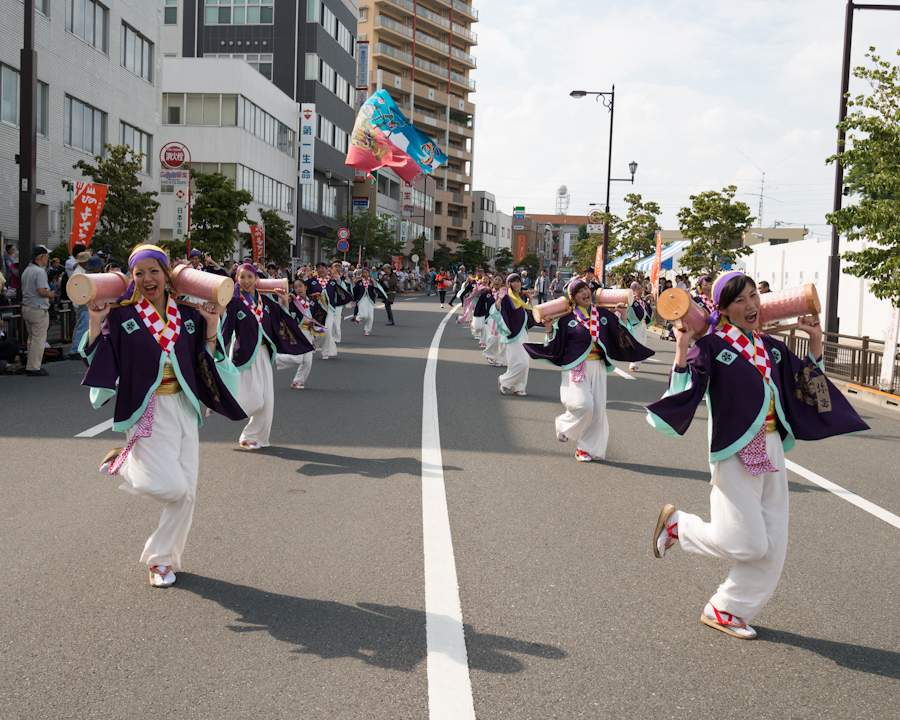 熱演！笑顔満開！ひのよさこい祭