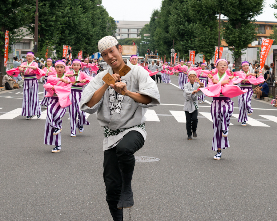 熱演！笑顔満開！ひのよさこい祭