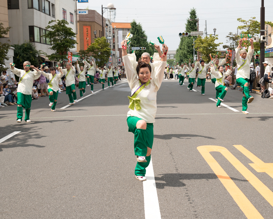 熱演！笑顔満開！ひのよさこい祭