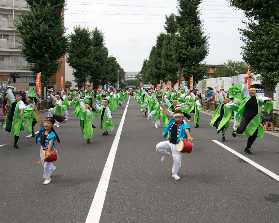 熱演！笑顔満開！ひのよさこい祭