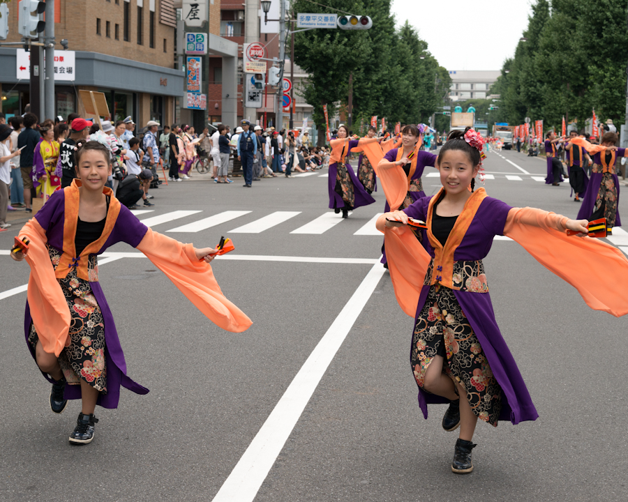 熱演！笑顔満開！ひのよさこい祭