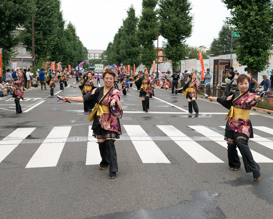 熱演！笑顔満開！ひのよさこい祭