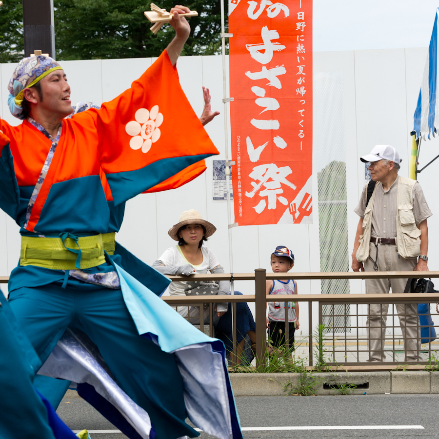 熱演！笑顔満開！ひのよさこい祭