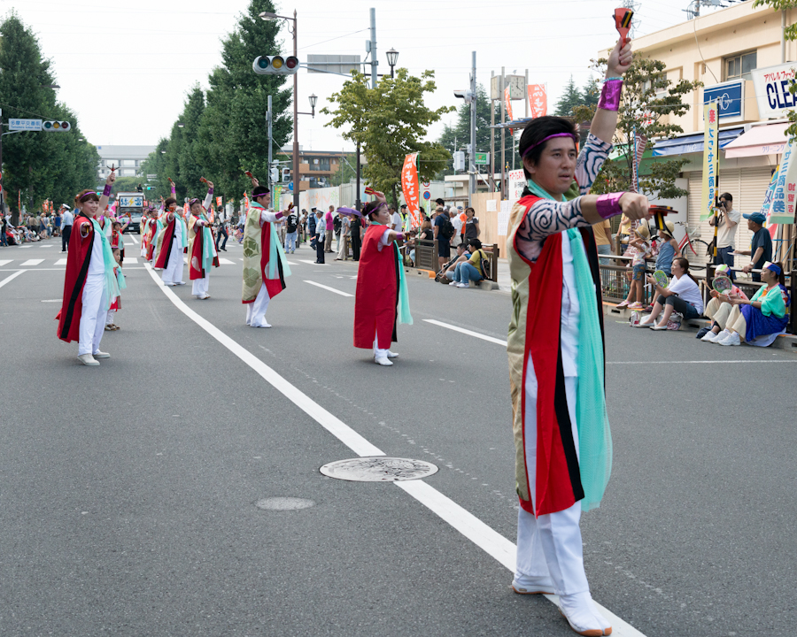 熱演！笑顔満開！ひのよさこい祭