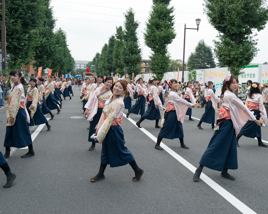 熱演！笑顔満開！ひのよさこい祭