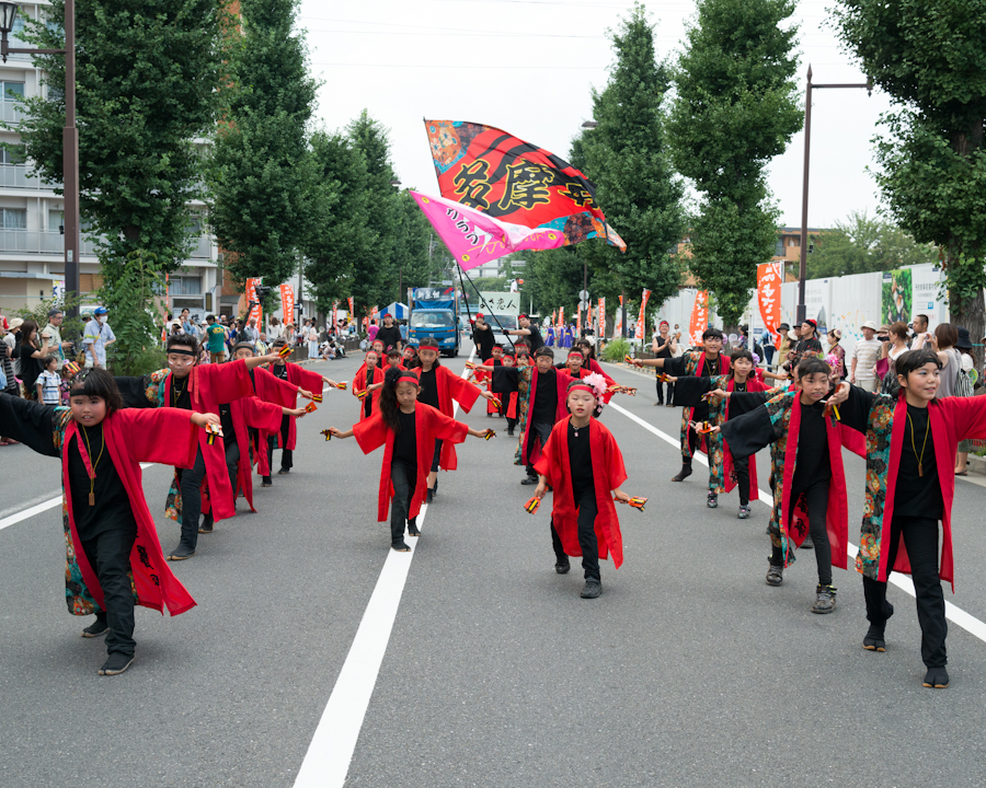 熱演！笑顔満開！ひのよさこい祭