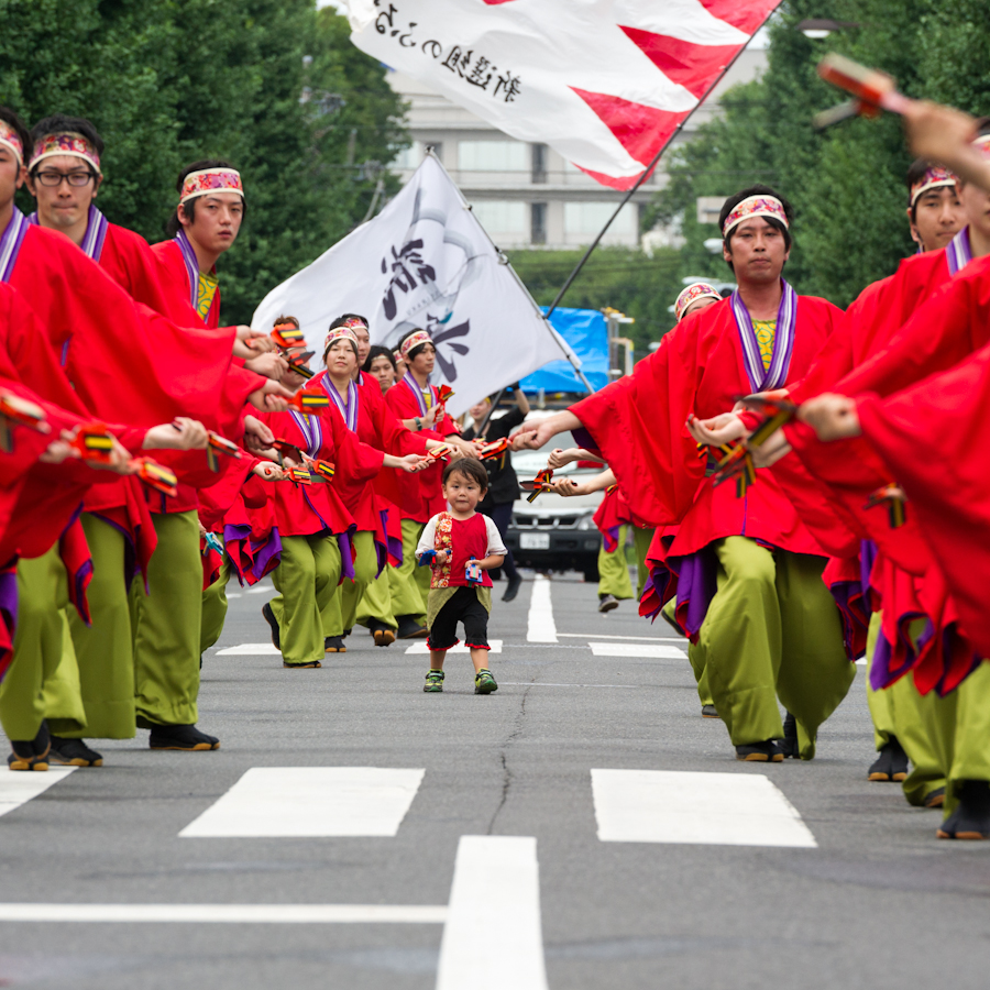 熱演！笑顔満開！ひのよさこい祭