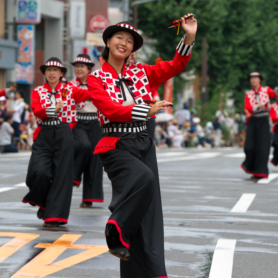 熱演！笑顔満開！ひのよさこい祭