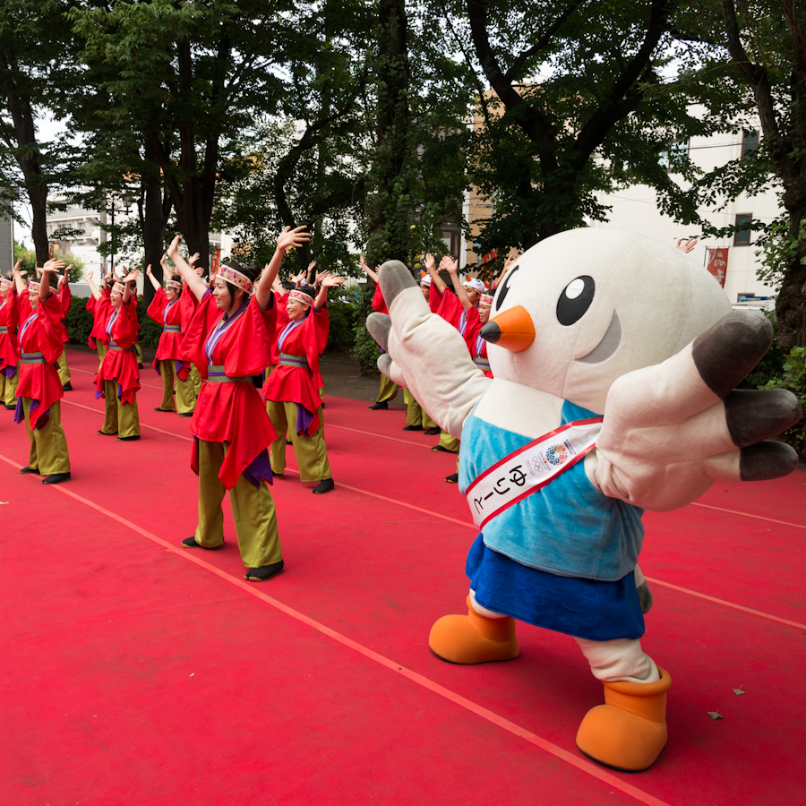 熱演！笑顔満開！ひのよさこい祭