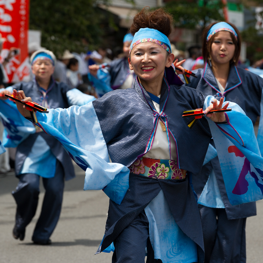 熱演！笑顔満開！ひのよさこい祭