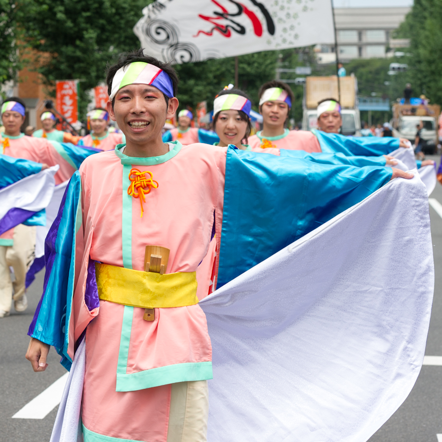 熱演！笑顔満開！ひのよさこい祭