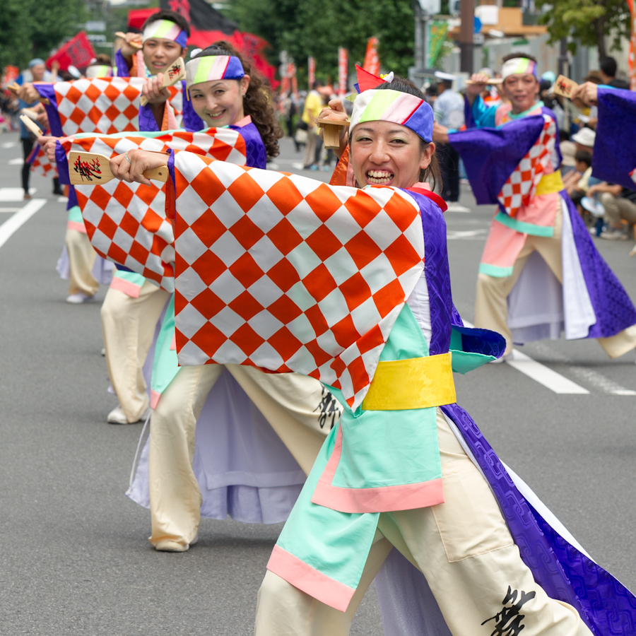 熱演！笑顔満開！ひのよさこい祭