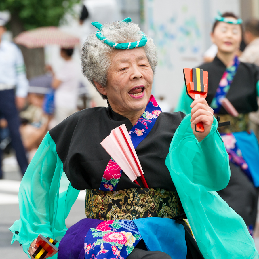 熱演！笑顔満開！ひのよさこい祭