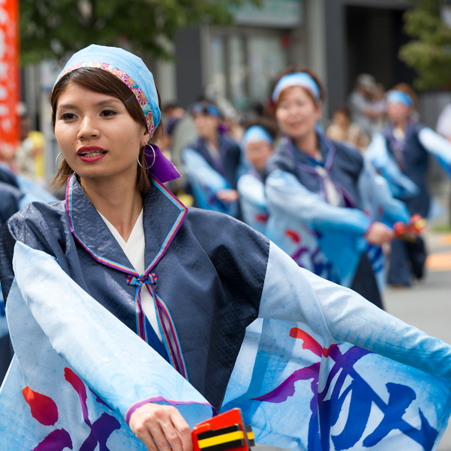 熱演！笑顔満開！ひのよさこい祭