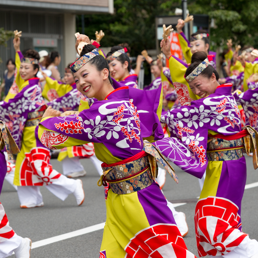 熱演！笑顔満開！ひのよさこい祭