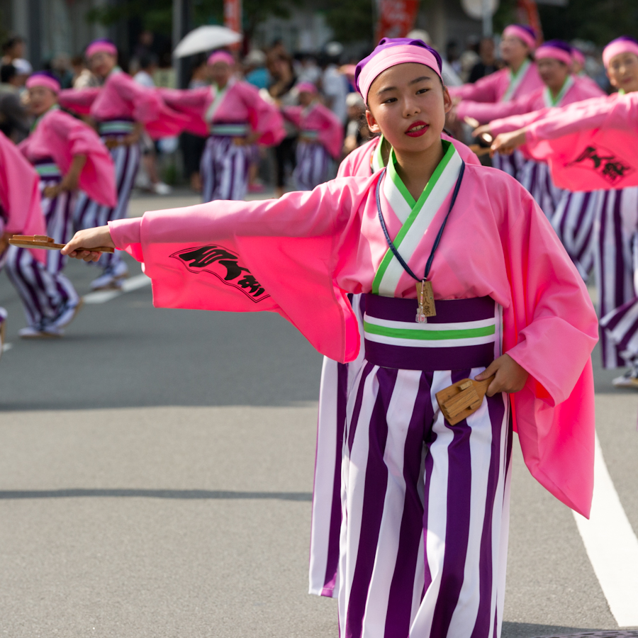 熱演！笑顔満開！ひのよさこい祭