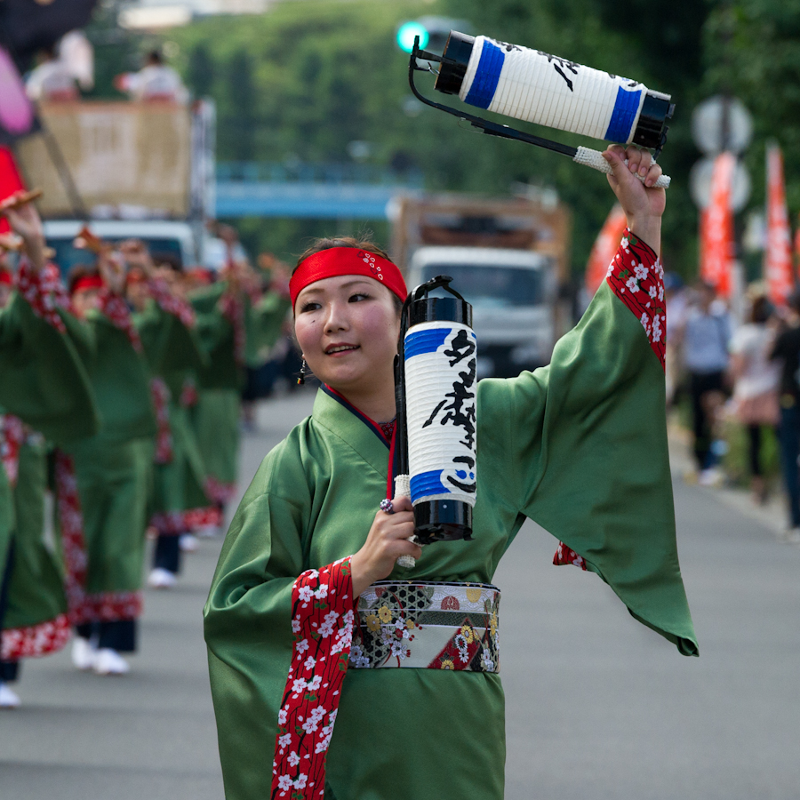 熱演！笑顔満開！ひのよさこい祭