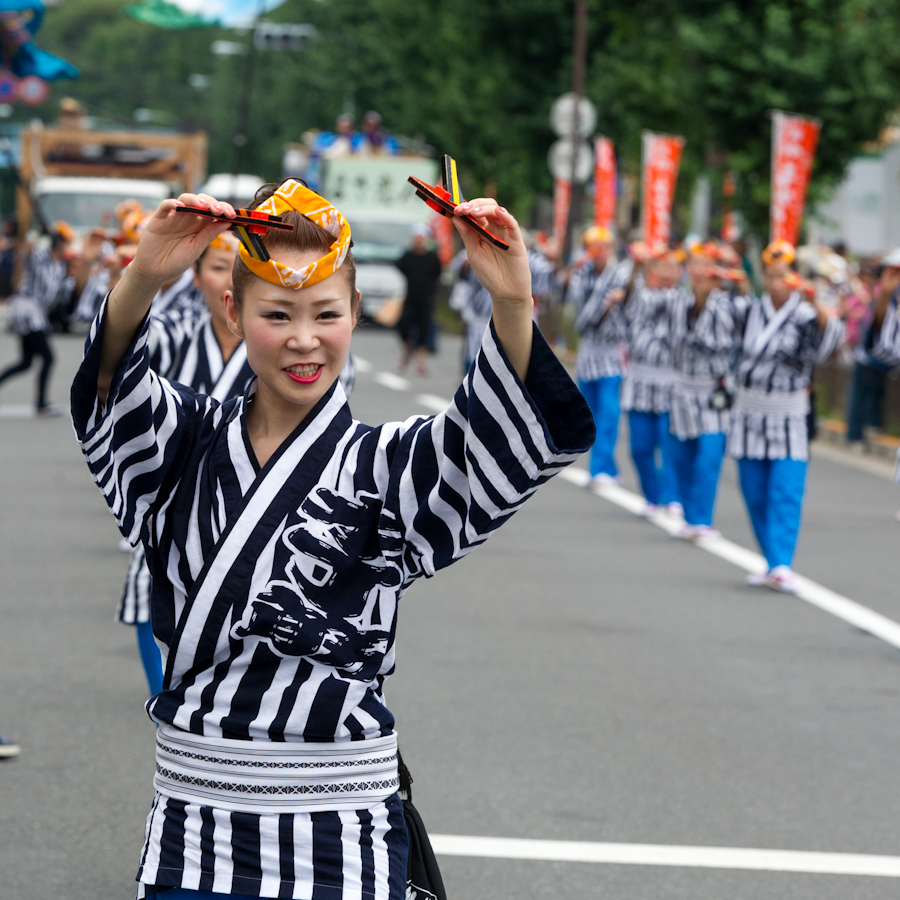 熱演！笑顔満開！ひのよさこい祭