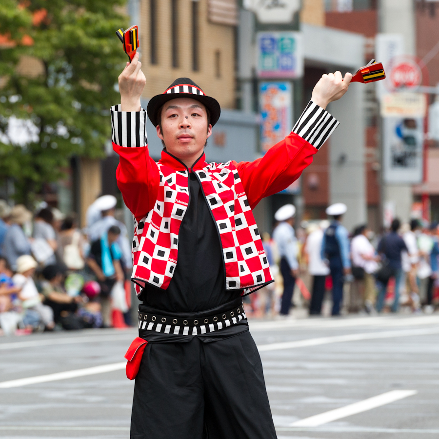 熱演！笑顔満開！ひのよさこい祭