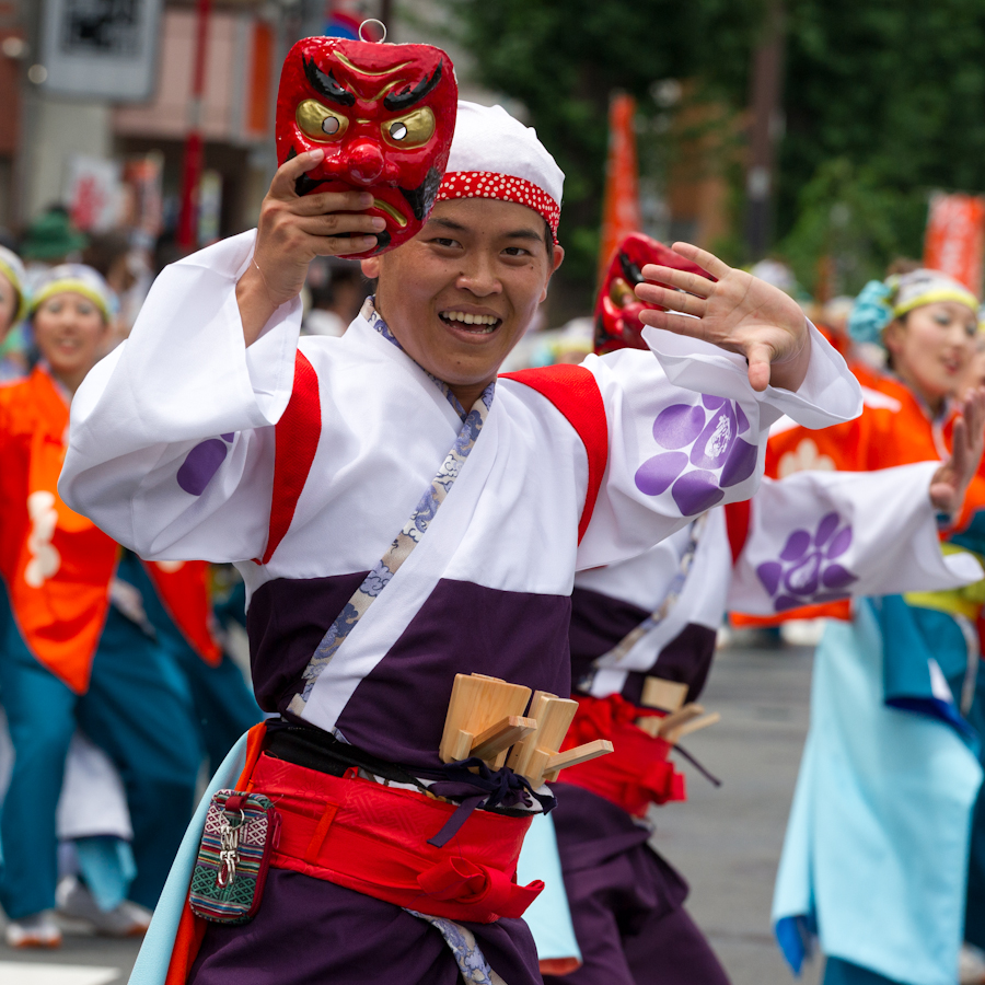 熱演！笑顔満開！ひのよさこい祭