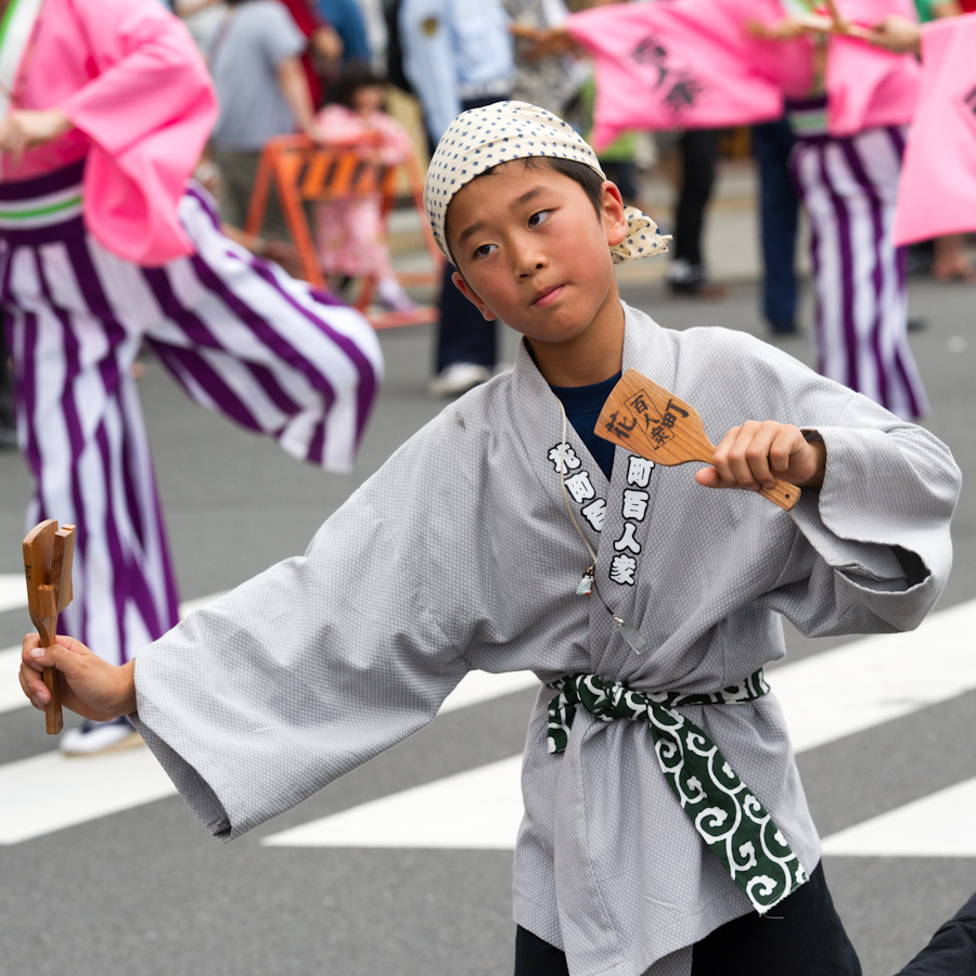 熱演！笑顔満開！ひのよさこい祭