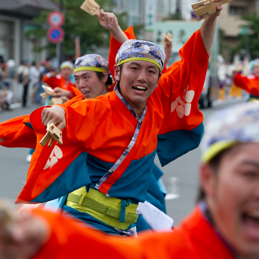 熱演！笑顔満開！ひのよさこい祭