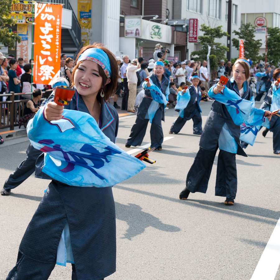 熱演！笑顔満開！ひのよさこい祭