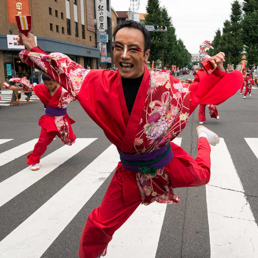 熱演！笑顔満開！ひのよさこい祭