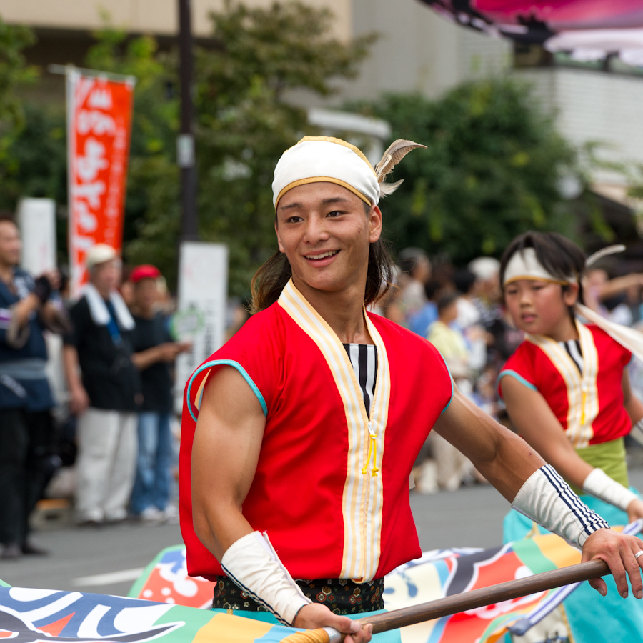 熱演！笑顔満開！ひのよさこい祭