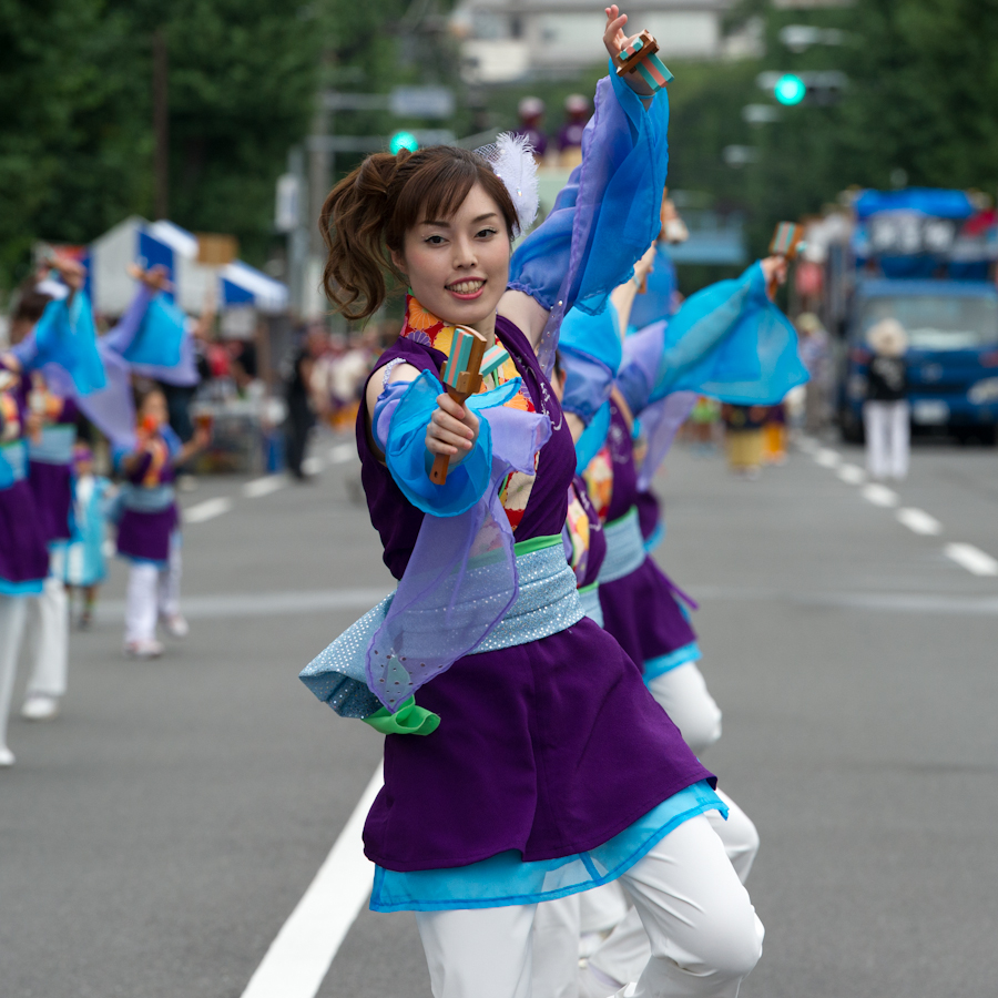 熱演！笑顔満開！ひのよさこい祭