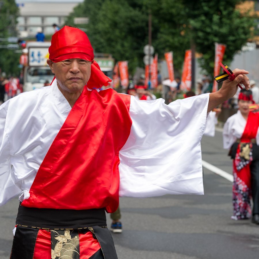 熱演！笑顔満開！ひのよさこい祭