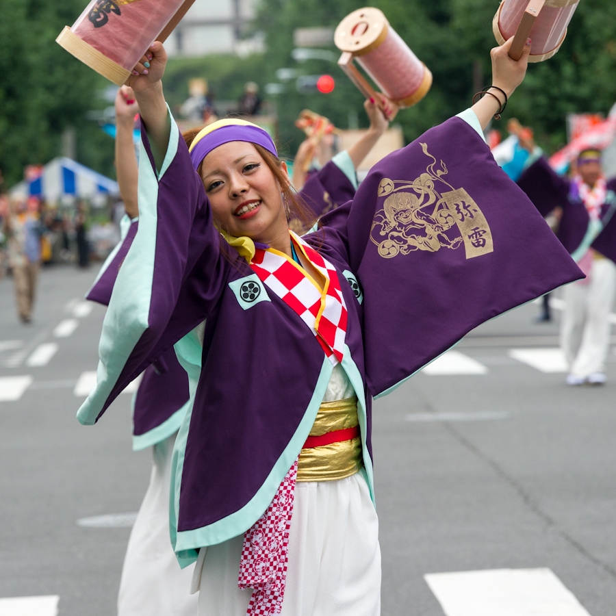 熱演！笑顔満開！ひのよさこい祭