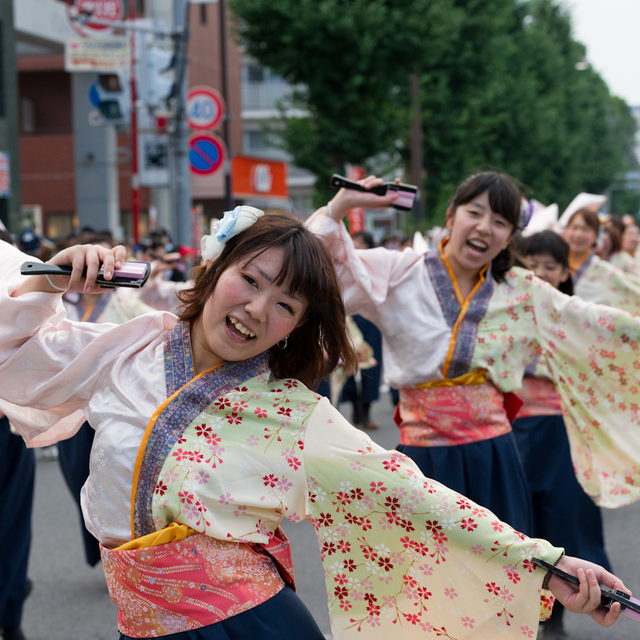 熱演！笑顔満開！ひのよさこい祭