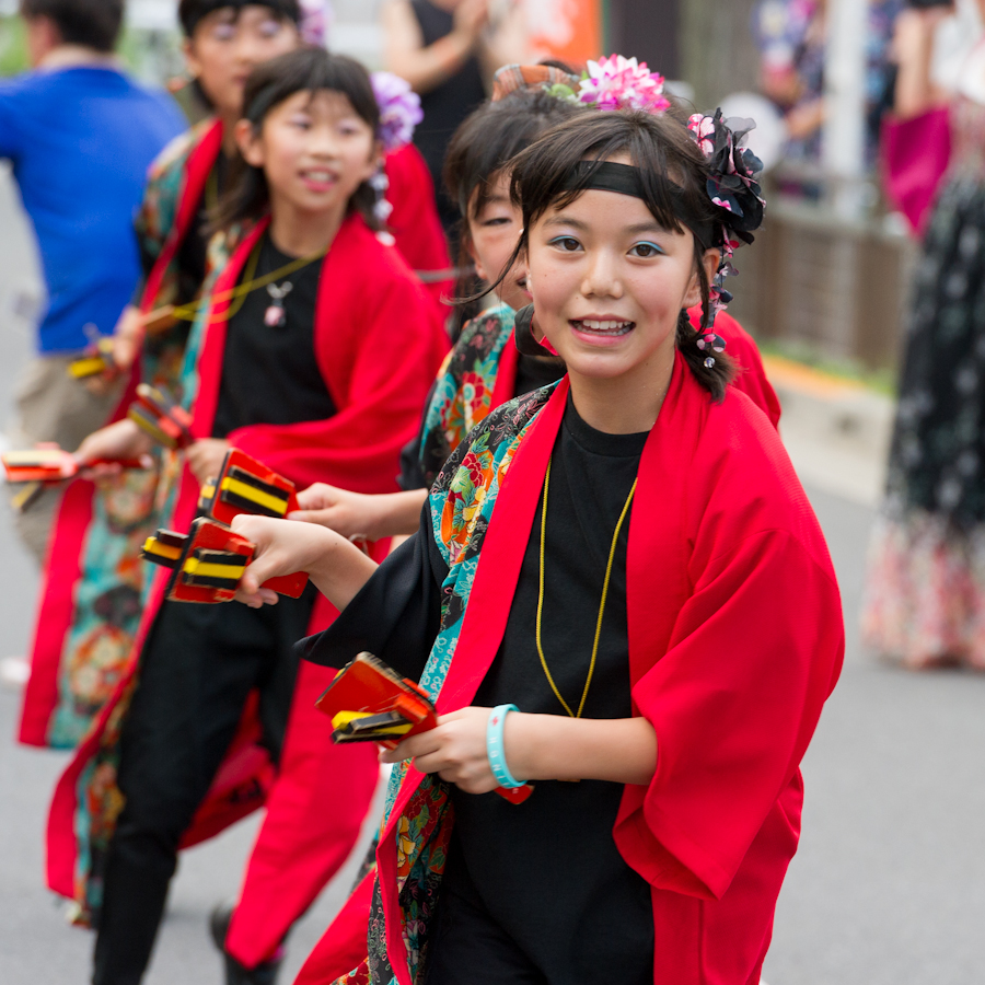 熱演！笑顔満開！ひのよさこい祭