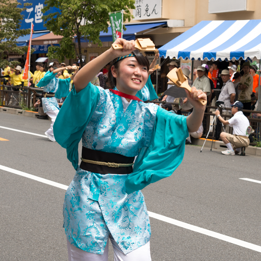 熱演！笑顔満開！ひのよさこい祭