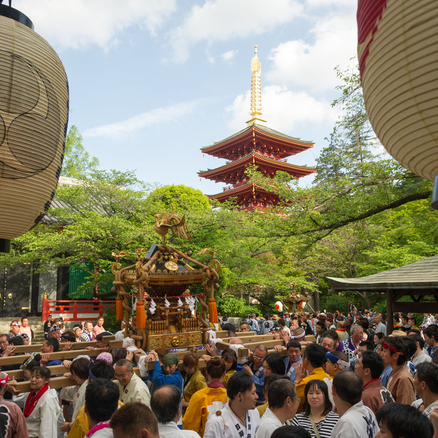 高幡不動尊春季大祭国宝まつり開催