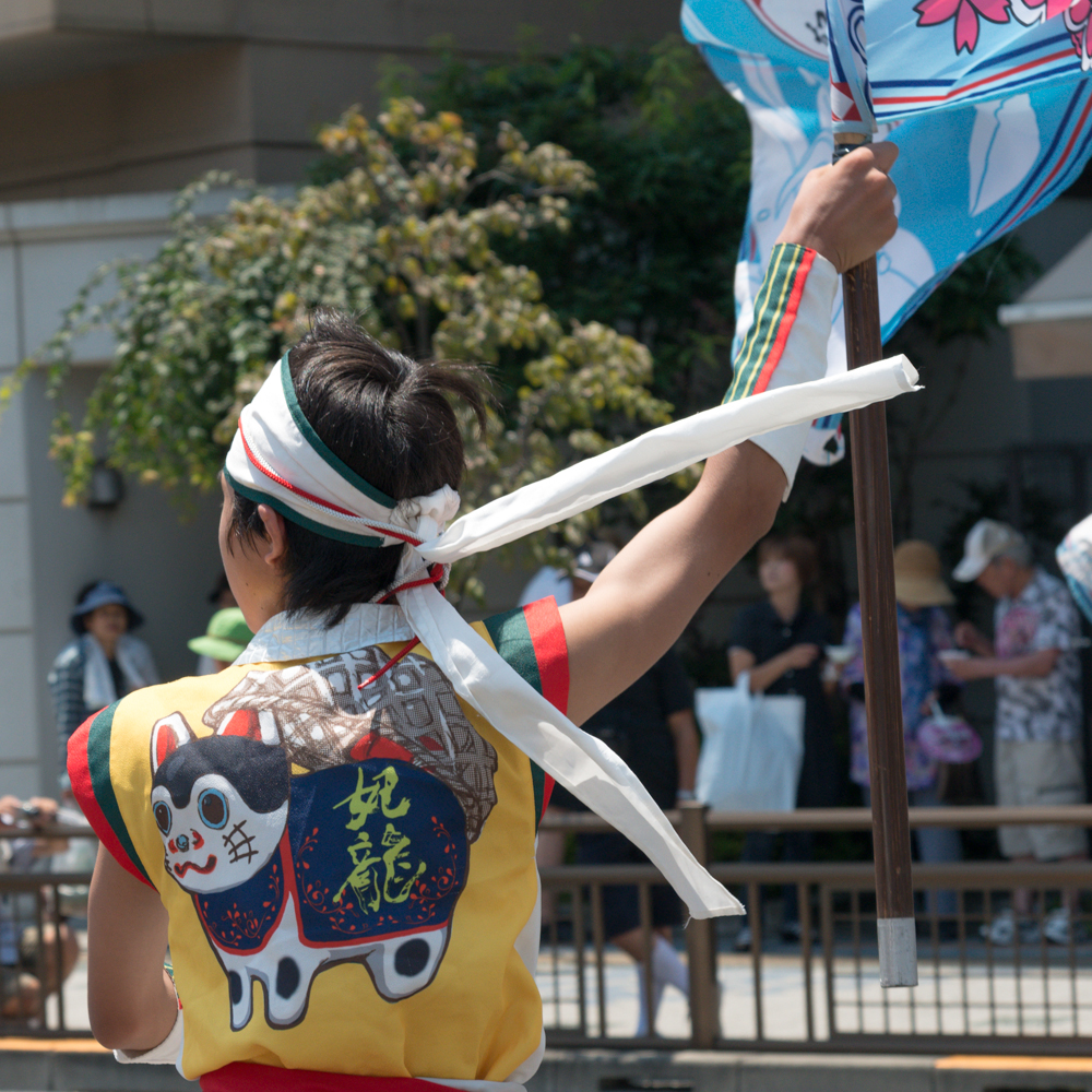 新しくなった街で、ひのよさこい炸裂