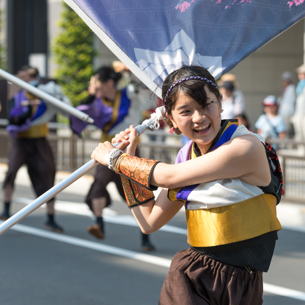 新しくなった街で、ひのよさこい炸裂