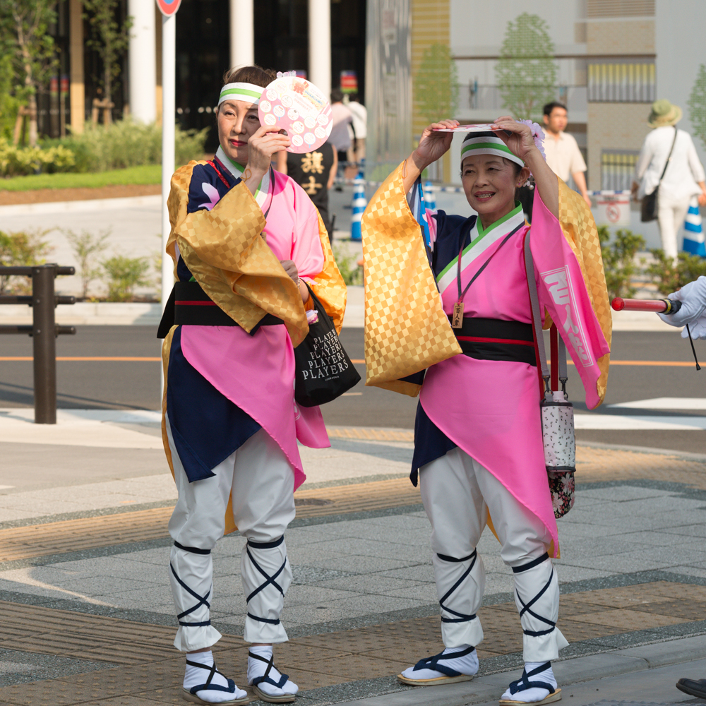 新しくなった街で、ひのよさこい炸裂