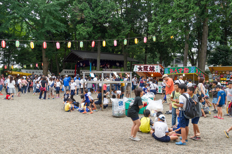 豊田若宮神社例大祭　奉納子ども相撲大会開催