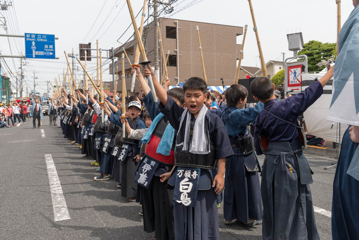 今だ衰えぬ新選組の結束力。「第19回ひの新選組まつり」