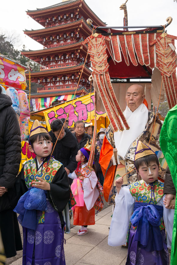 高幡不動尊初不動大祭開催