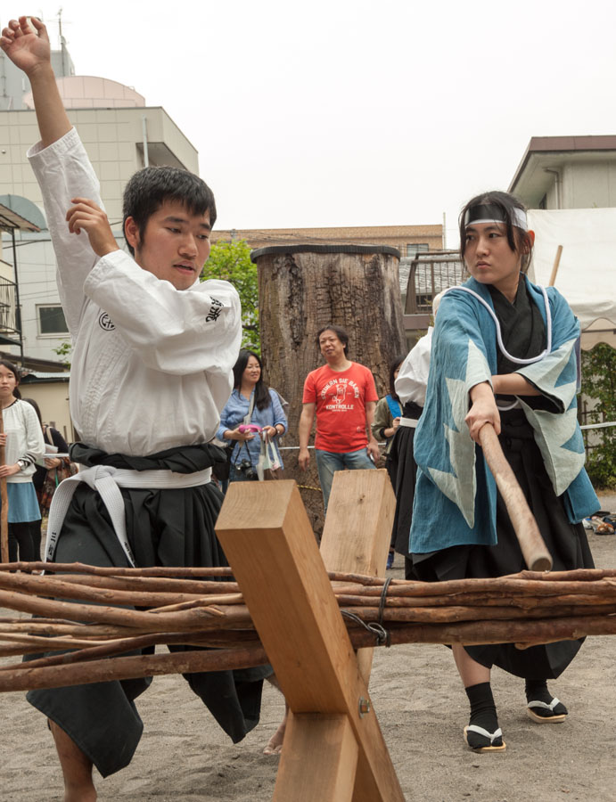 ひの新選組まつり「八坂神社武道体験」開催