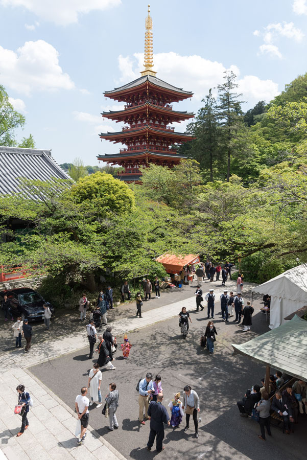 高幡不動尊春季大祭国宝まつり開催