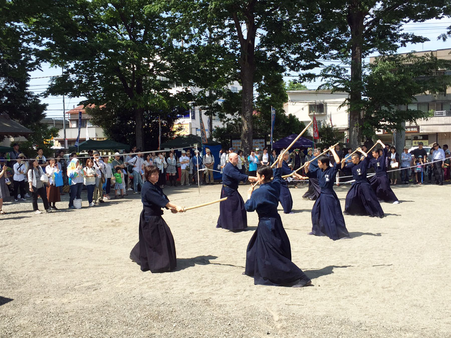 ひの新選組まつり「八坂神社武道体験」開催