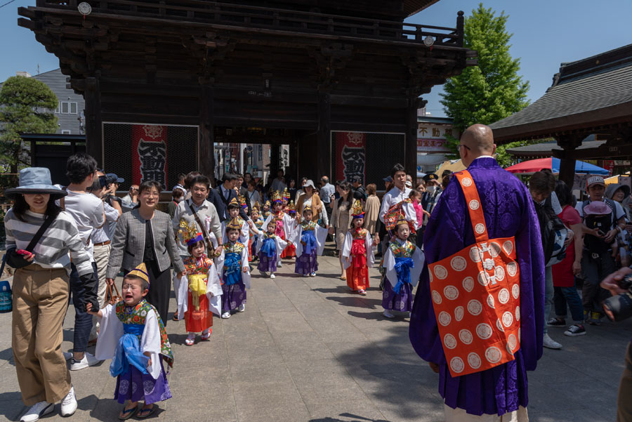 高幡不動尊春季大祭国宝まつり開催