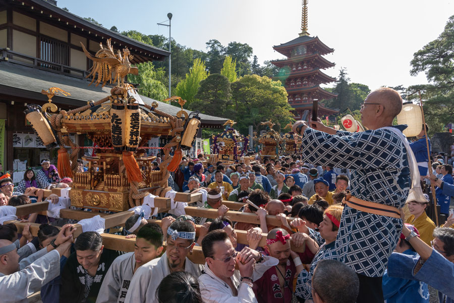 高幡不動尊春季大祭国宝まつり開催