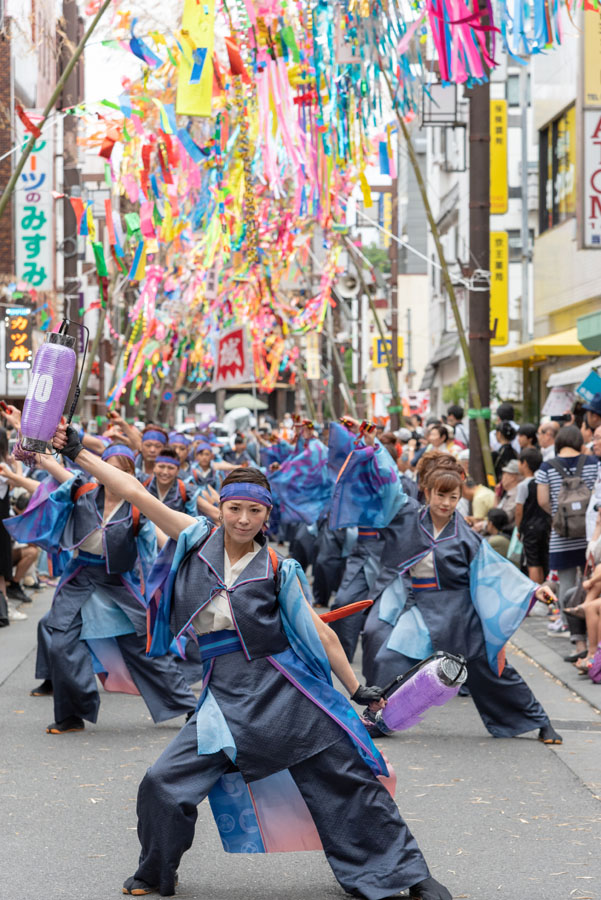 「高幡参道七夕まつり」＆「若宮通り夏祭り」同時開催