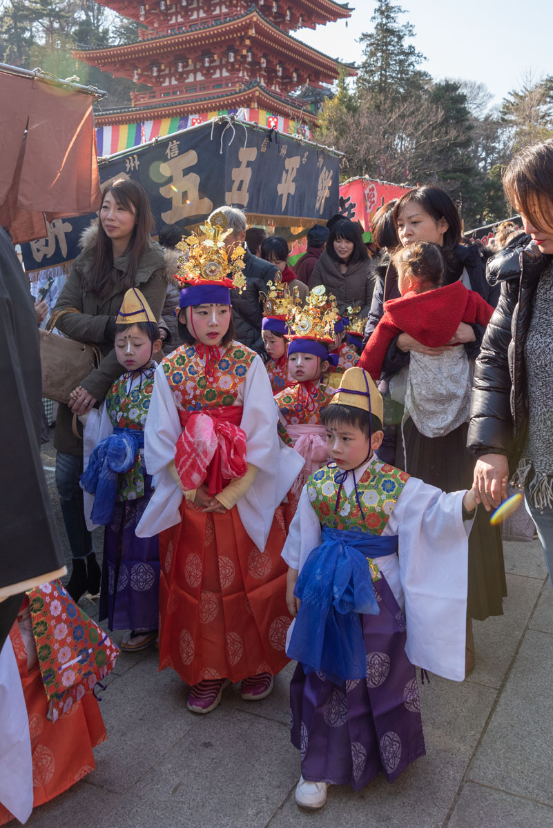 高幡不動尊初不動大祭開催