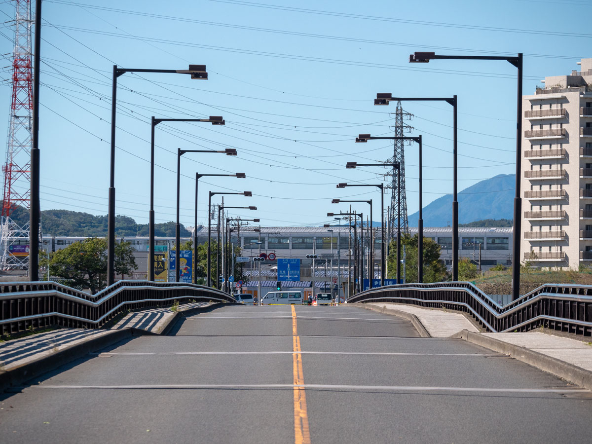 日野橋が通行できるようになりました